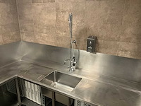 Korvenaanvoertafel met voorspoeldouche (c) - afbeelding 3 van  7