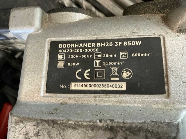 Kos bh26 3f boormachine - afbeelding 4 van  5