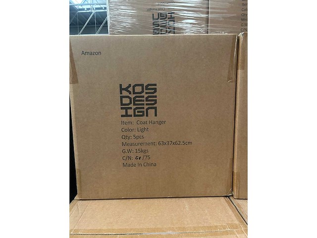 Kos design kledingrek, kapstok ca. 60x35x11 (60x) - afbeelding 4 van  5