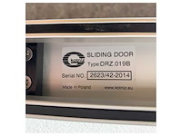 Kotniz drz.019b aluminum single sliding by system 1485 x 1700 mm - afbeelding 7 van  8
