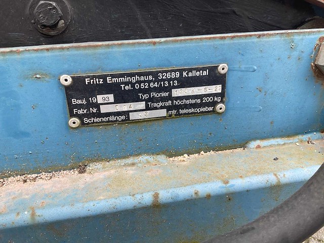 Kotz & sohne pav/sr-1.3 pannenlift - afbeelding 9 van  13