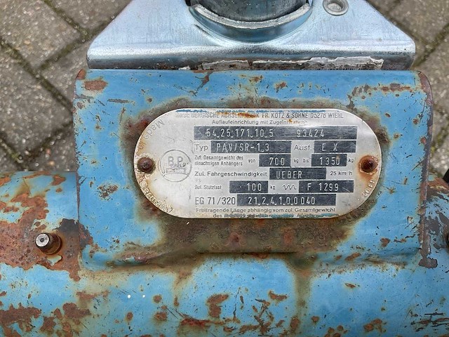 Kotz & sohne pav/sr-1.3 pannenlift - afbeelding 10 van  13
