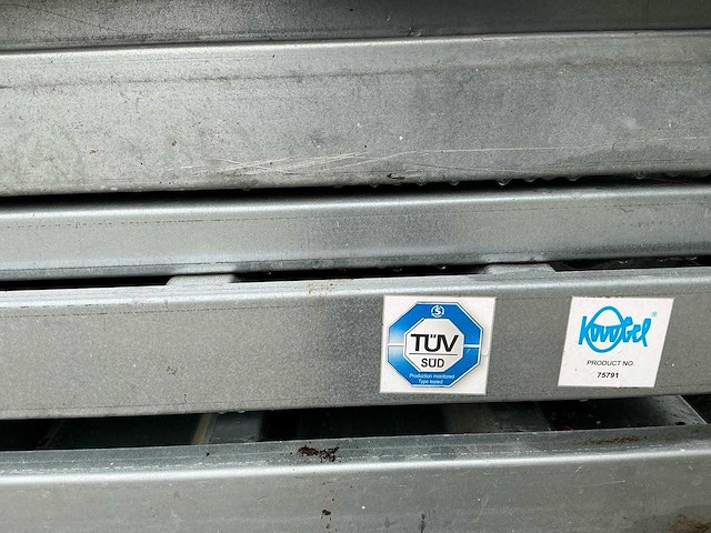 Kovobel 4 stuks 2.25x2.20 opslagcontainer gedemonteerd - afbeelding 2 van  12