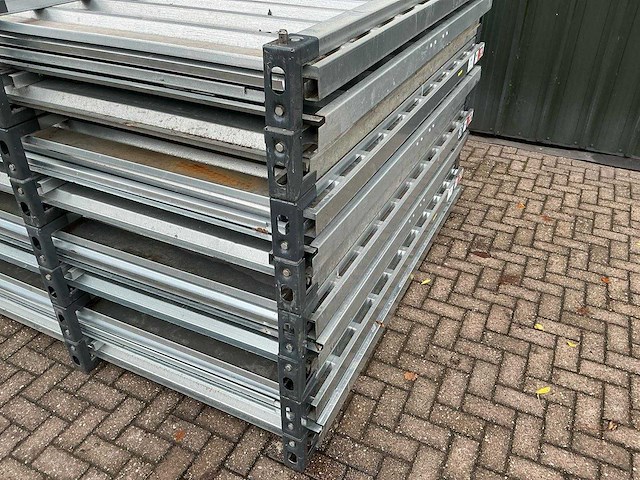 Kovobel 4 stuks 2.25x2.20 opslagcontainer gedemonteerd - afbeelding 3 van  12
