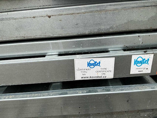 Kovobel 4 stuks 2.25x2.20 opslagcontainer gedemonteerd - afbeelding 4 van  12