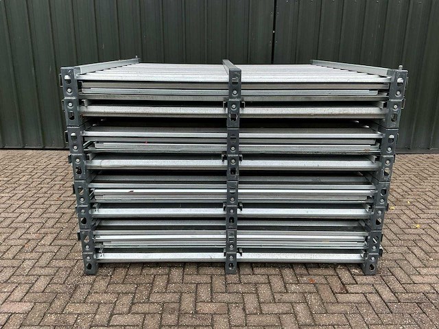Kovobel 4 stuks 2.25x2.20 opslagcontainer gedemonteerd - afbeelding 6 van  12