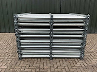 Kovobel 4 stuks 2.25x2.20 opslagcontainer gedemonteerd - afbeelding 6 van  12