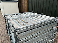 Kovobel 4 stuks 2.25x2.20 opslagcontainer gedemonteerd - afbeelding 10 van  12
