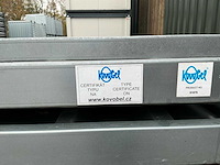 Kovobel 4 stuks 2.25x2.20 opslagcontainer gedemonteerd - afbeelding 11 van  12