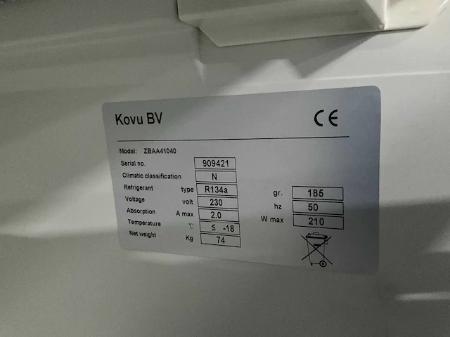 Kovu zbaa41040 vrieskast - afbeelding 7 van  7