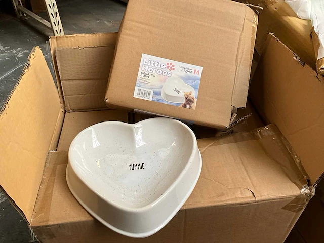 Kowloon heart m keramische voerbakjes (12x) - afbeelding 2 van  5