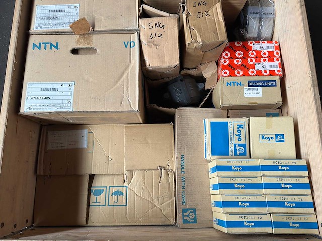 Koyo, ntn, nsk, fag - partij diverse lagers & lagerunits en lagerhuizen 280kg - afbeelding 5 van  9