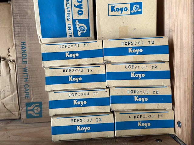 Koyo, ntn, nsk, fag - partij diverse lagers & lagerunits en lagerhuizen 280kg - afbeelding 4 van  9