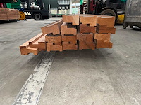 Kozijn hout sapelie mahonie 6000mm (15x) - afbeelding 2 van  3