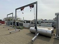 Kraan hijsbok met kettingtakels - afbeelding 3 van  7
