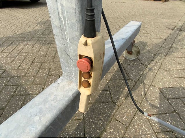 Kraan hijsbok met kettingtakels - afbeelding 5 van  7