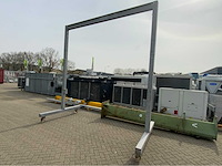 Kraan hijsbok met kettingtakels - afbeelding 1 van  7