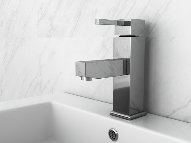 Kraan vonato, meng opzet, zilverkleurig - afbeelding 1 van  2