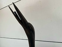 Kraanvogel decoratie beeld (2x) - afbeelding 4 van  5