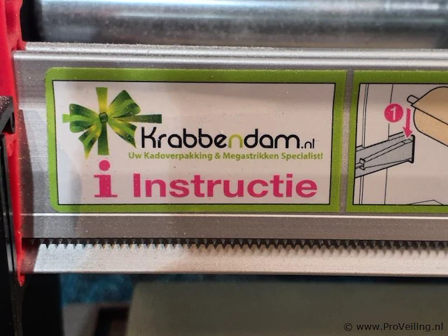 Krabbendam papierrolhouder met inpakpapier, incl. partij goudkleurig taartkartons - afbeelding 3 van  5