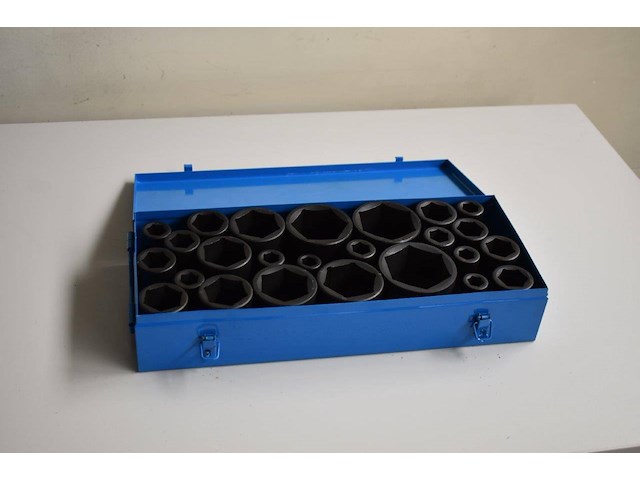 Krachtdoppenset 25 stuks nieuw - afbeelding 1 van  1