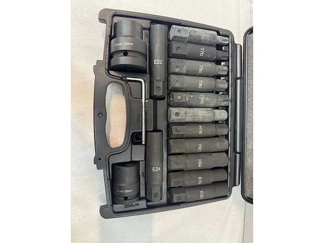 Krachtdopsleutel set (1 stuk) - afbeelding 4 van  4