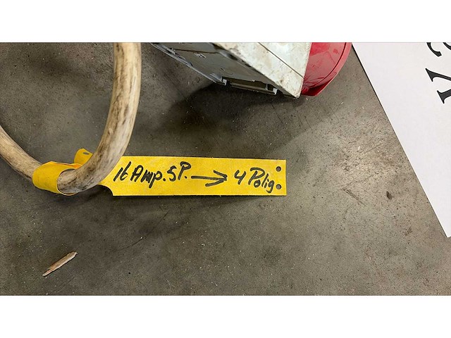 Krachtkabel verloop - afbeelding 2 van  2