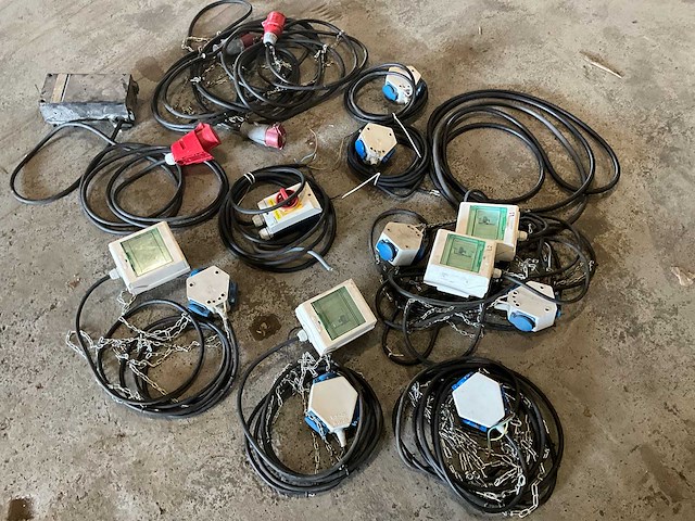 Krachtkabels en schakelkasten o.a. canalis - afbeelding 1 van  7