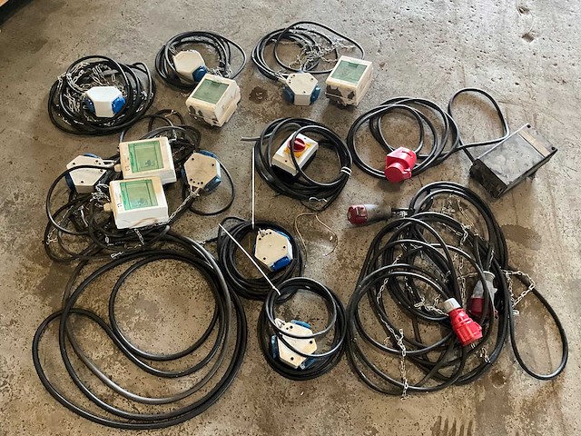 Krachtkabels en schakelkasten o.a. canalis - afbeelding 4 van  7