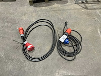 Krachtstroom kabel (2x) - afbeelding 2 van  4