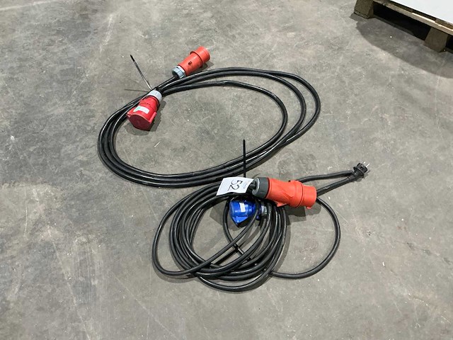 Krachtstroom kabel (2x) - afbeelding 3 van  4