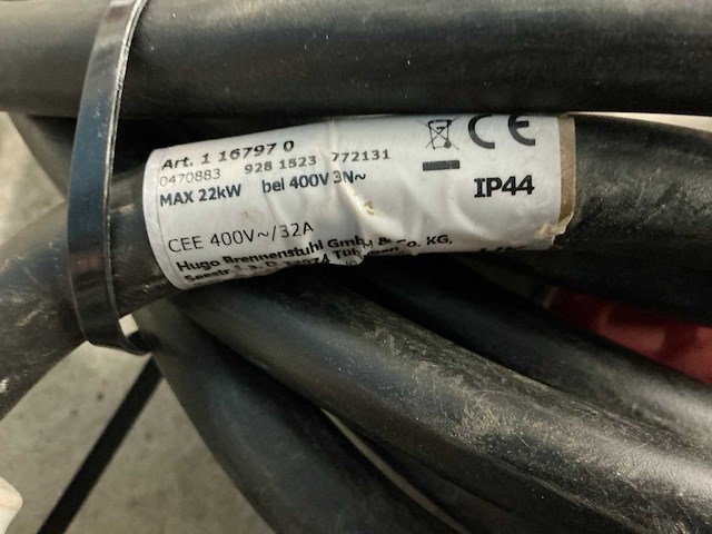 Krachtstroom kabel (2x) - afbeelding 4 van  4