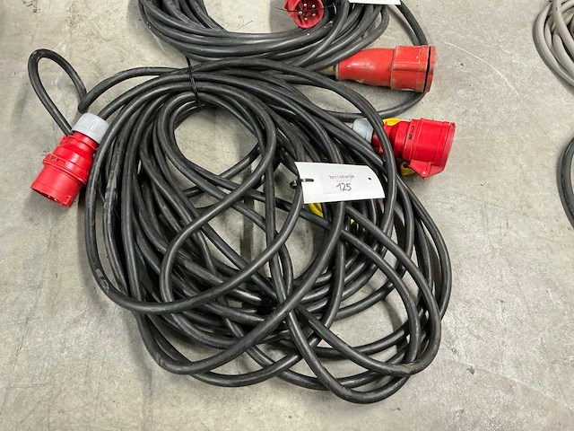 Krachtstroom kabel (2x) - afbeelding 3 van  4