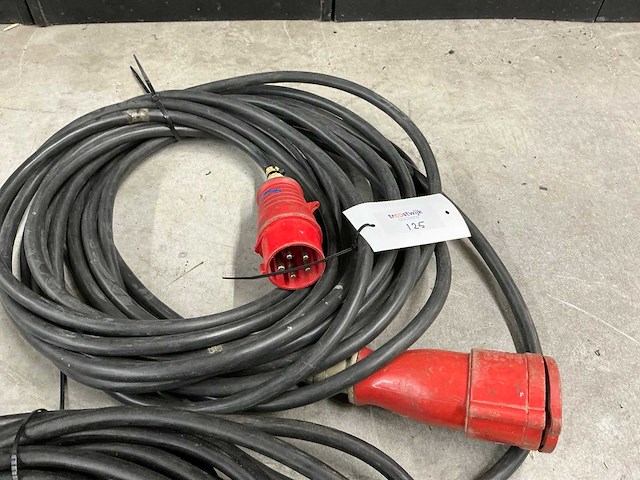 Krachtstroom kabel (2x) - afbeelding 4 van  4