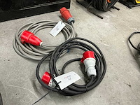 Krachtstroom kabel (2x) - afbeelding 1 van  4