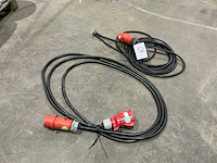 Krachtstroom kabel (2x) - afbeelding 1 van  4