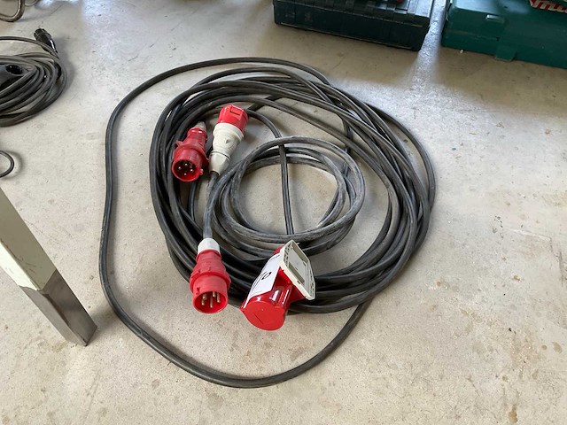 Krachtstroom kabel (2x) - afbeelding 1 van  1