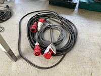 Krachtstroom kabel (2x) - afbeelding 1 van  1