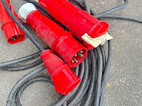 Krachtstroom kabel (3x) - afbeelding 2 van  5