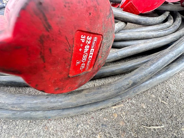 Krachtstroom kabel (3x) - afbeelding 4 van  5