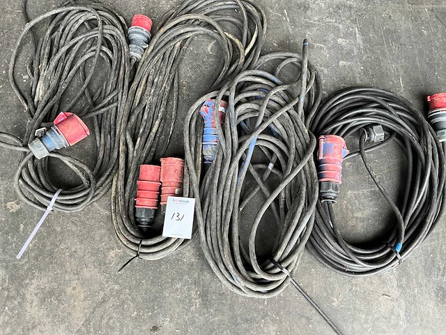 Krachtstroom kabel (4x) - afbeelding 3 van  4