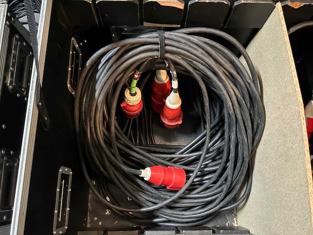 Krachtstroom kabel (6x) - afbeelding 2 van  4