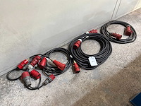 Krachtstroom kabel (6x) - afbeelding 1 van  4