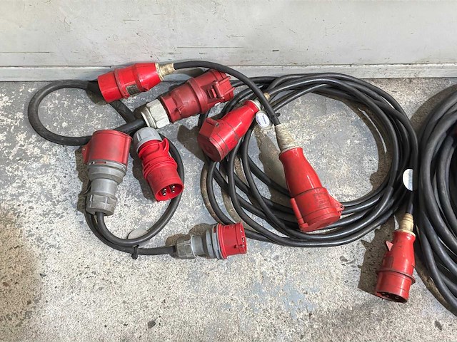 Krachtstroom kabel (6x) - afbeelding 2 van  4