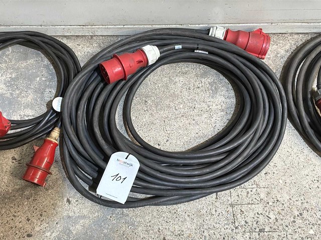 Krachtstroom kabel (6x) - afbeelding 3 van  4