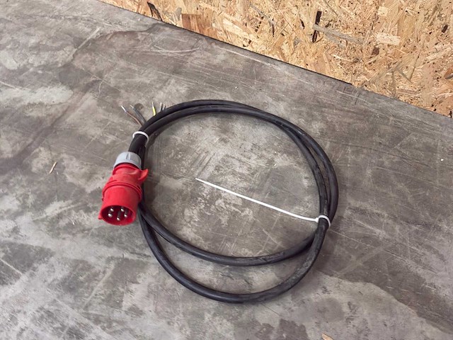 Krachtstroom kabel (9x) - afbeelding 2 van  4