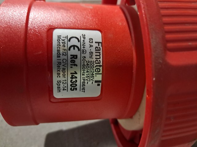 Krachtstroom kabel, famatel - afbeelding 4 van  5