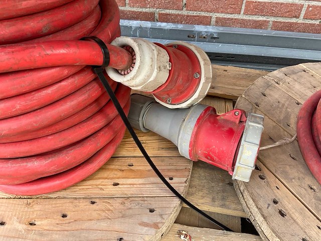Krachtstroom kabel op haspel, 63a - afbeelding 2 van  2