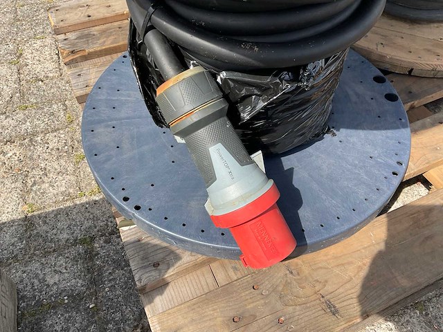 Krachtstroom kabel op haspel, 63a - afbeelding 2 van  2