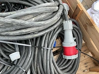 Krachtstroom kabel pallet vol met kabels - afbeelding 4 van  5
